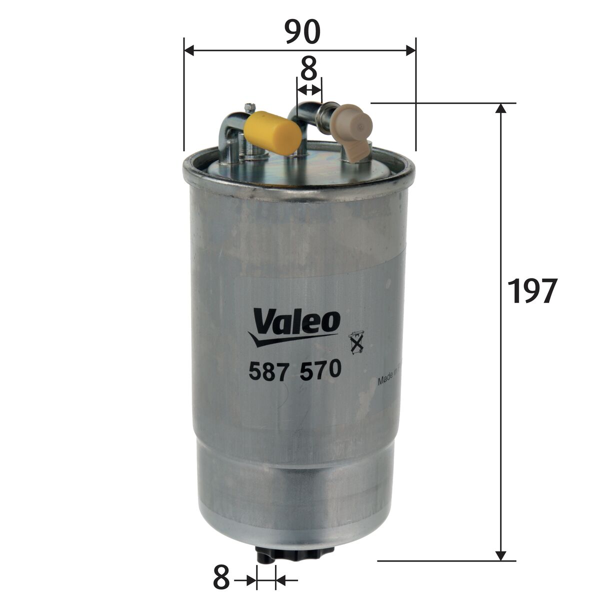 Filtru combustibil VALEO 587570